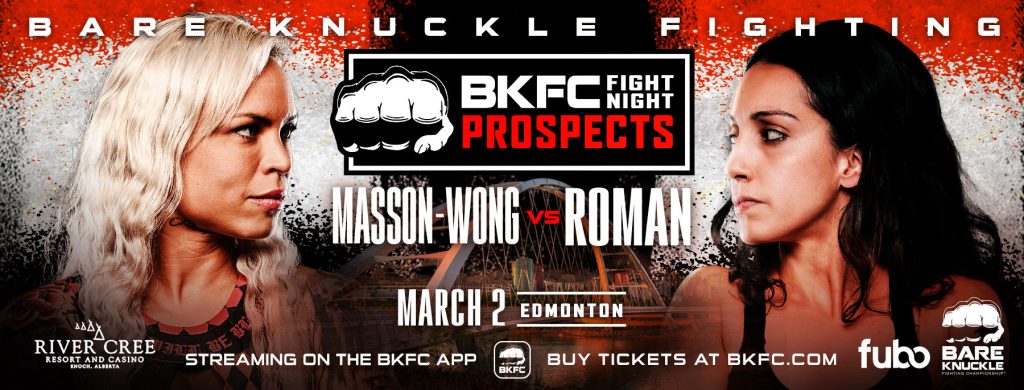 BKFC Fight Night Masson-Wong vs Roman evento horarios