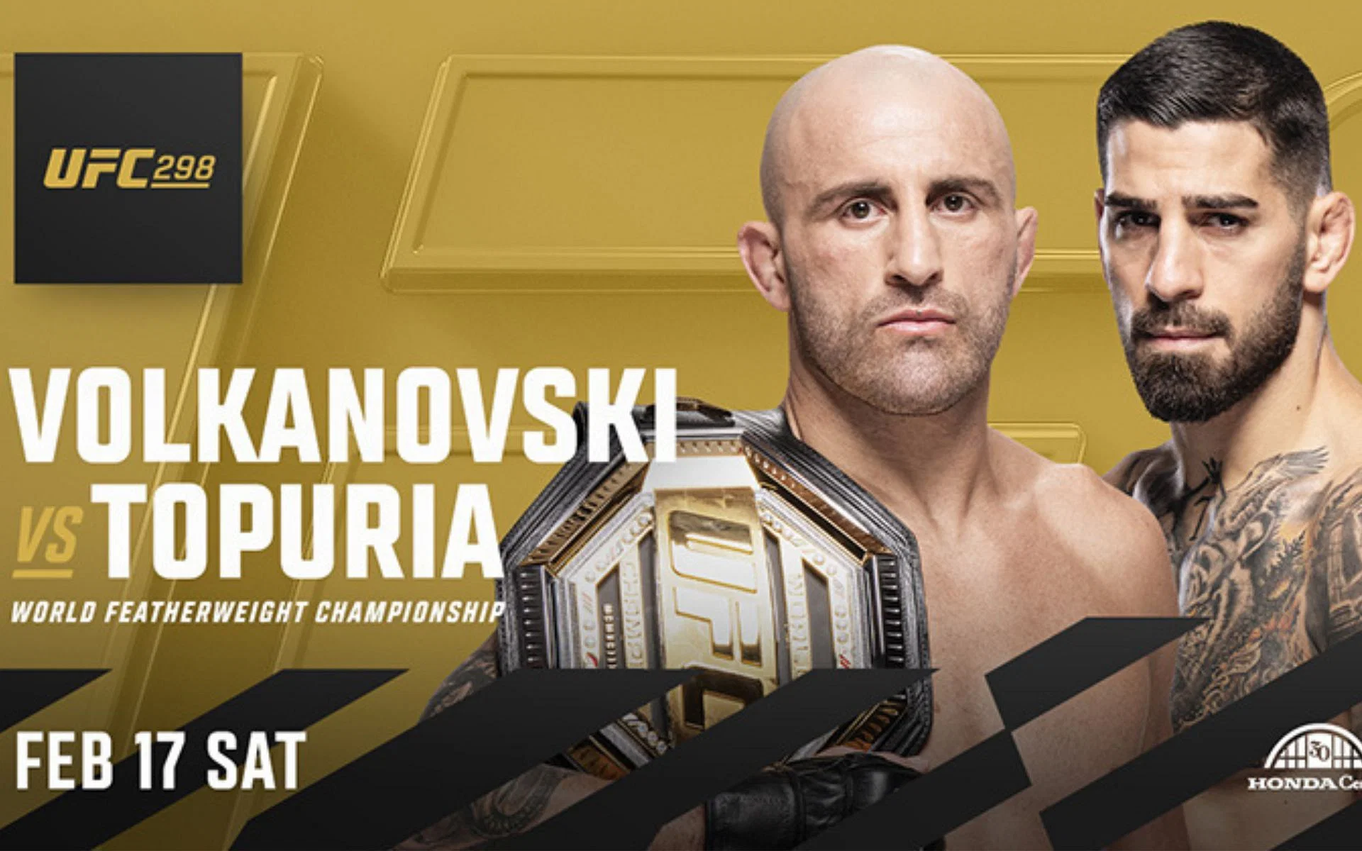 UFC 298 Alexander Volkanovski vs Ilia Topuria cartelera, horarios
