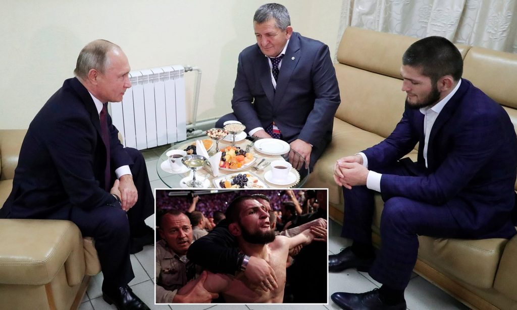 vladimir putin khabib nurmagomedov ufc 229 conor mcgregor